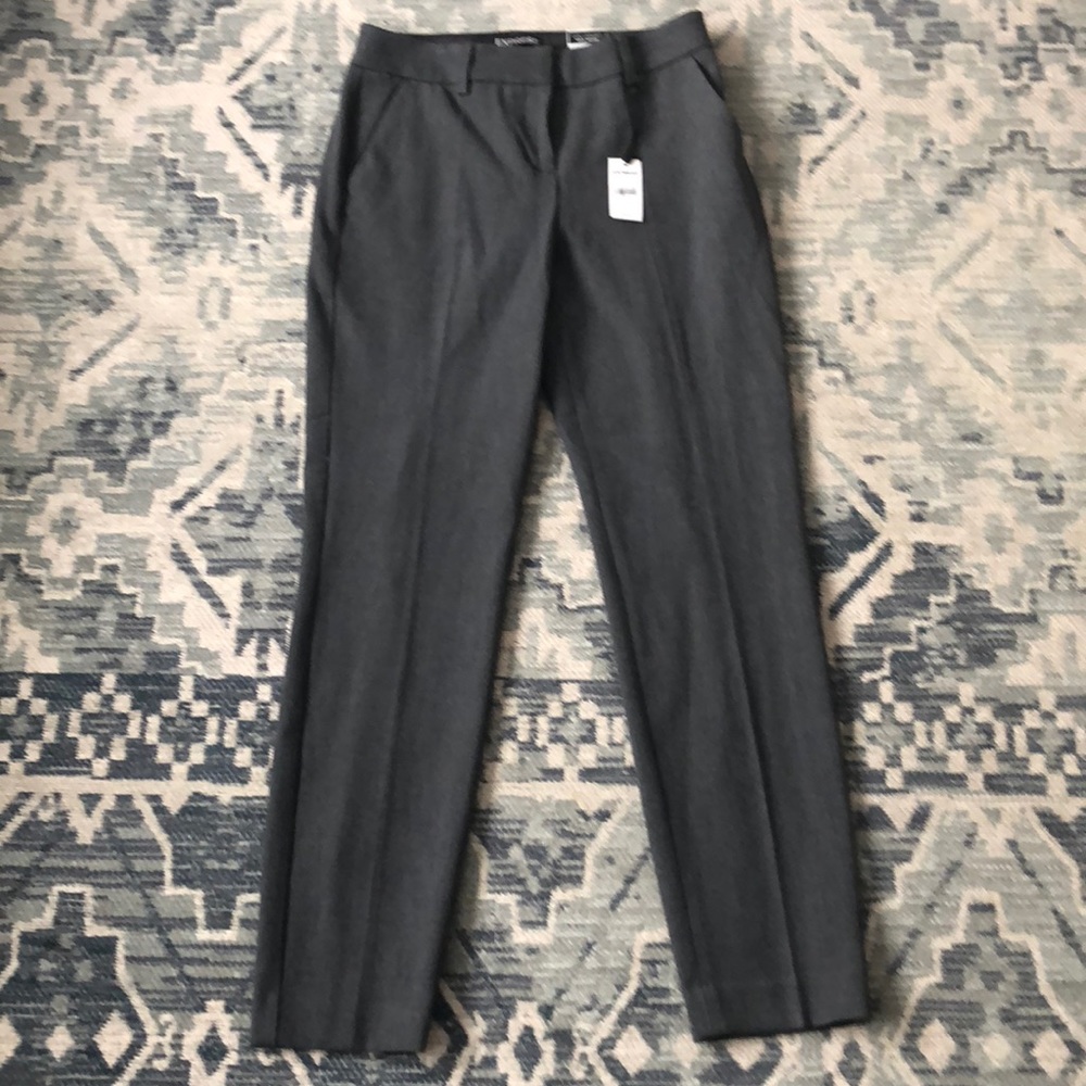 Express columnist mid rise ankle dress pant